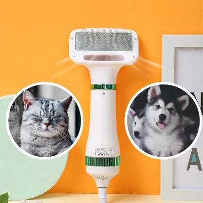 Portable Pet Hair Dryer with Brush ™